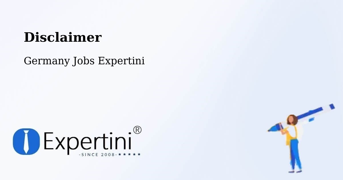 Disclaimer – Dingelstädt - Germany Jobs Expertini