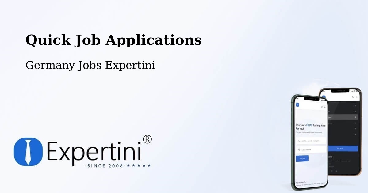 Quick Apply Feature – Dingelstädt - Germany Jobs Expertini