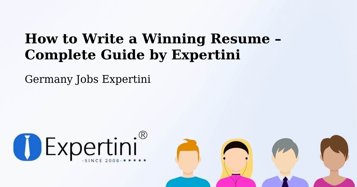 Resume Writing Guide for Job Seekers – Dingelstädt - Dingelstädt, Germany Jobs Expertini